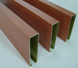 广东绿景供应优质木纹铝方通铝型材圆管方通厂家直销